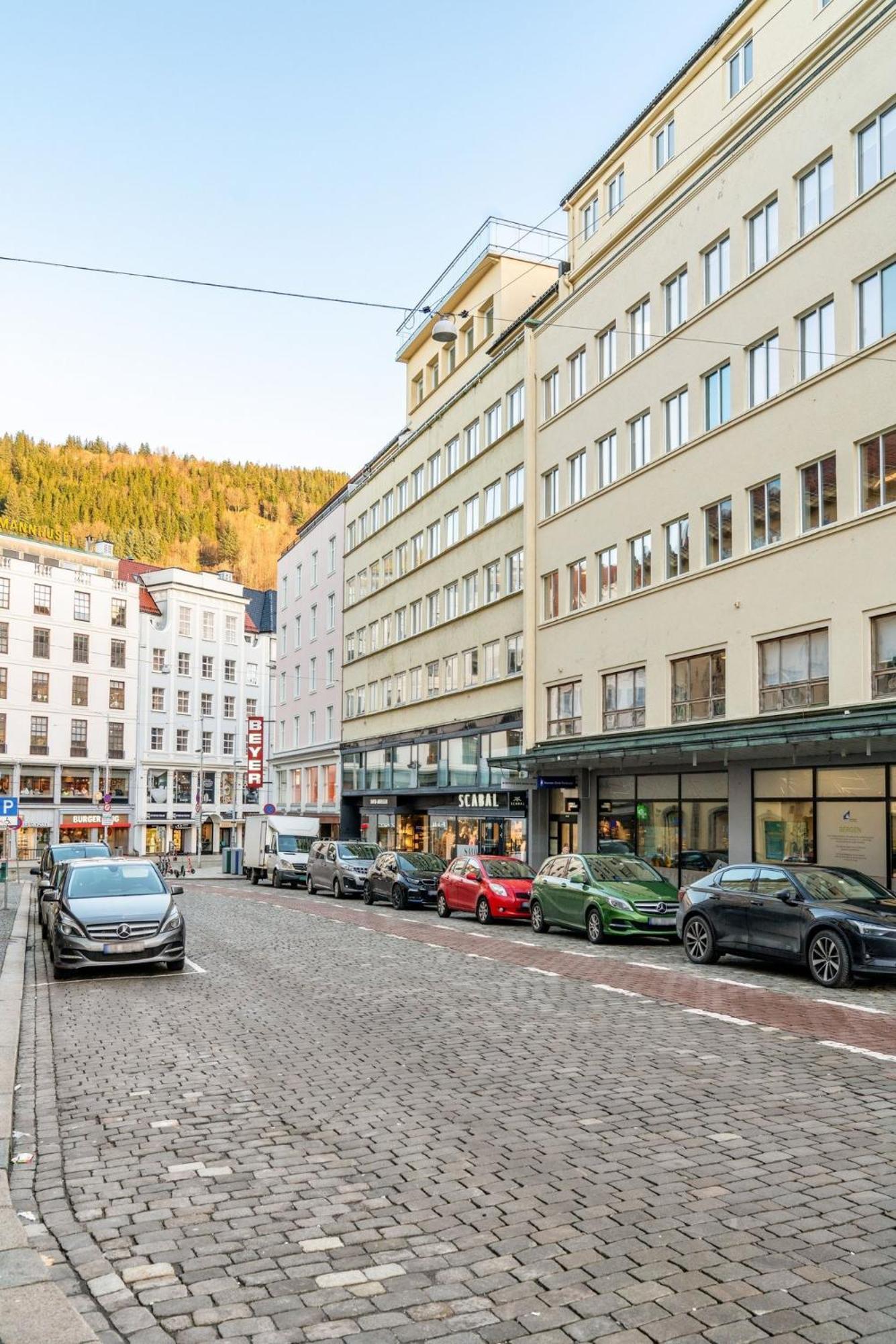 Apartment Bergen Central Bagian luar foto