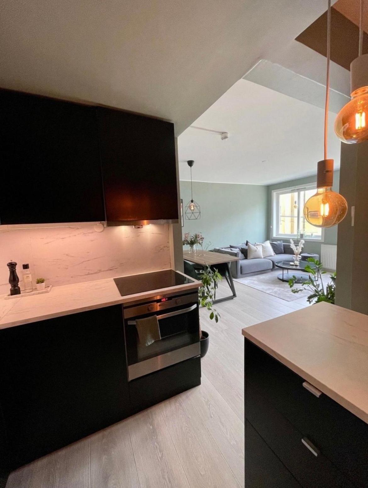 Apartment Bergen Central Bagian luar foto